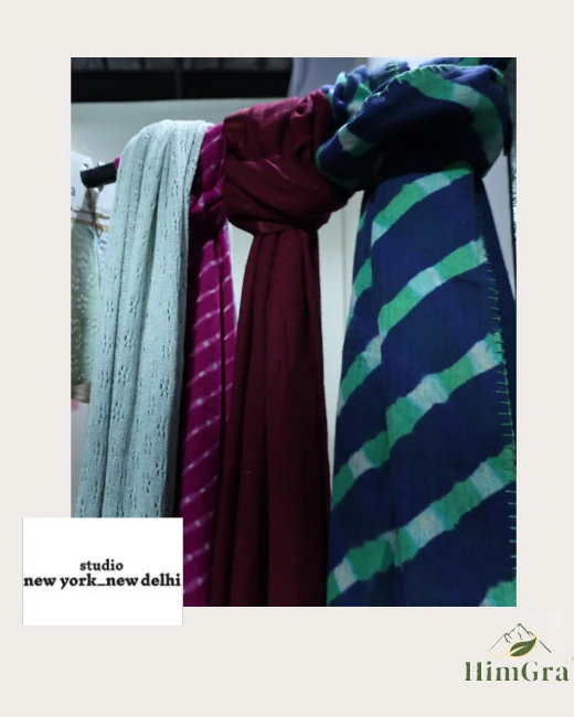 Hand-embroidered HimGra yardage by Studio New York New Delhi