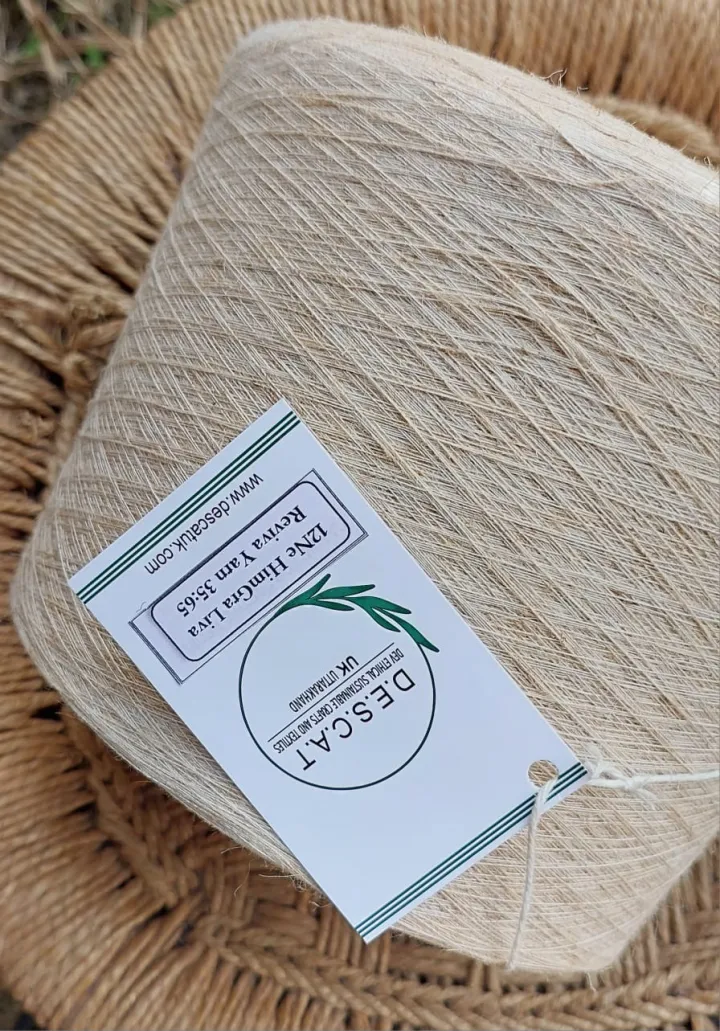 12 Ne HimGra Liva yarn cone